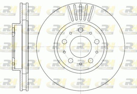 Гальмівний диск roadhouse 641010