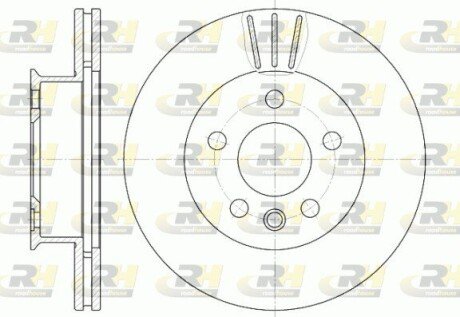 Гальмівний диск roadhouse 641610
