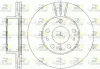 Тормозной диск roadhouse 647610