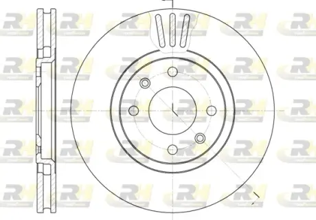 Тормозной диск roadhouse 648610