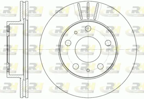 Тормозной диск roadhouse 650410 Ситроен Джампер