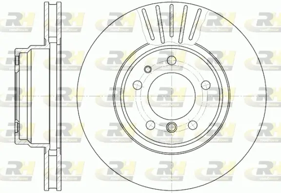 Тормозной диск roadhouse 650910