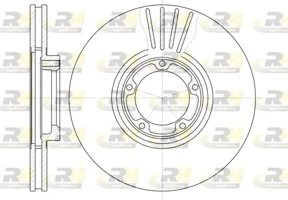 Тормозной диск roadhouse 651810
