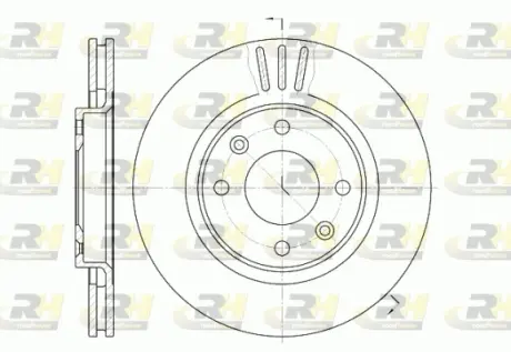 Тормозной диск roadhouse 660310
