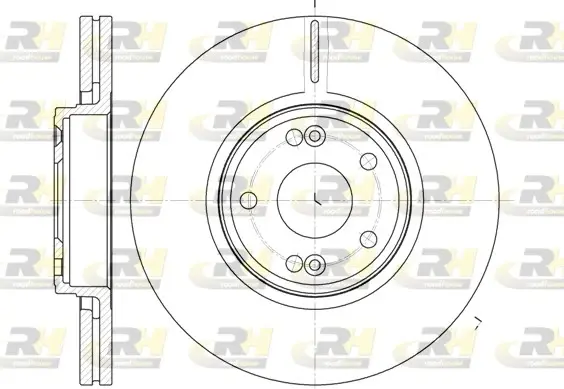 Тормозной диск roadhouse 661210