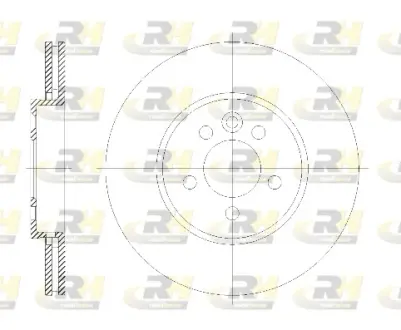 Гальмівний диск Roadhouse 661410