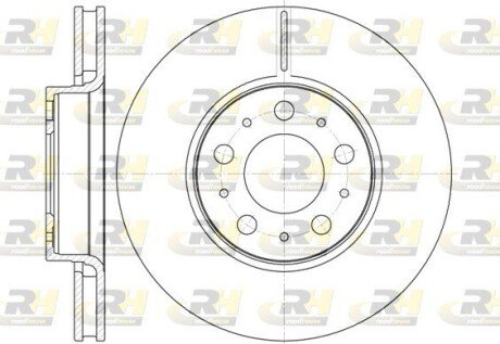 Гальмівний диск roadhouse 661910