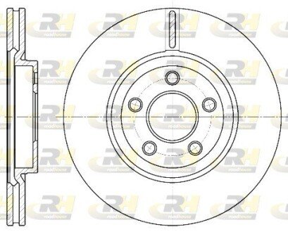 Гальмівний диск roadhouse 663710