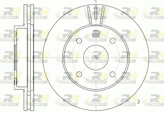 Тормозной диск roadhouse 665610