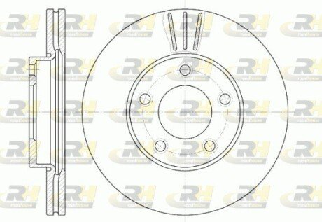 Тормозной диск roadhouse 667110