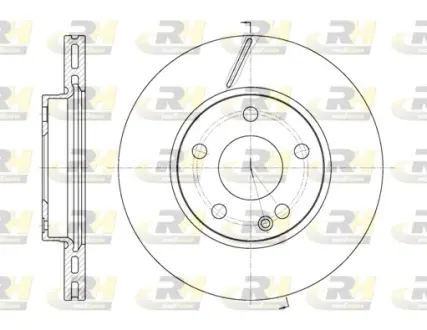 Тормозной диск roadhouse 667510