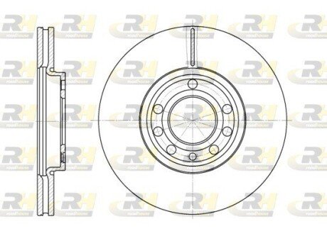 Гальмівний диск roadhouse 668910