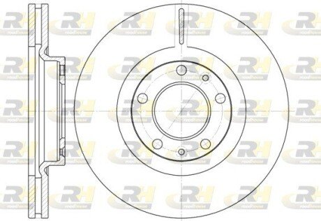 Тормозной диск roadhouse 669310