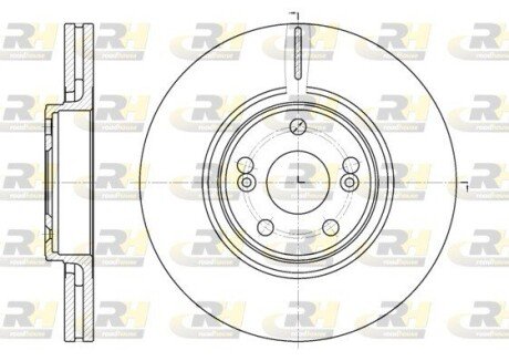 Гальмівний диск roadhouse 669410