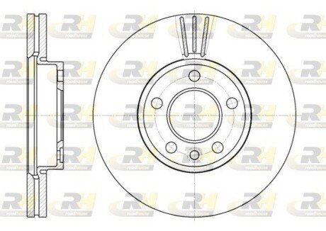Гальмівний диск roadhouse 670810