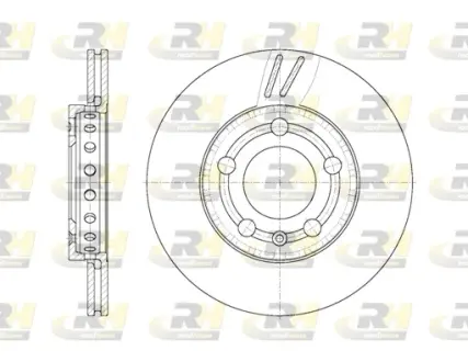 Тормозной диск roadhouse 670910