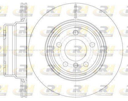 Гальмівний диск roadhouse 675510
