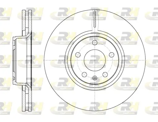Тормозной диск roadhouse 680710