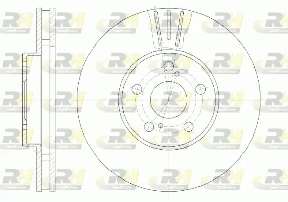 Тормозной диск roadhouse 681910