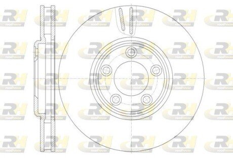 Тормозной диск roadhouse 683610 на Ягуар S type