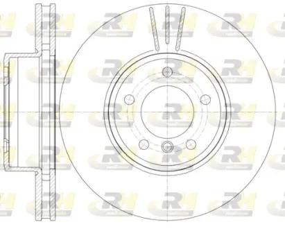 Тормозной диск roadhouse 685310