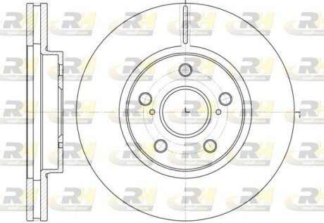Тормозной диск roadhouse 686210 на Тойота Камри 30