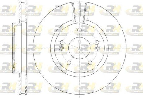Гальмівний диск roadhouse 689710