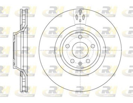 Гальмівний диск roadhouse 694210