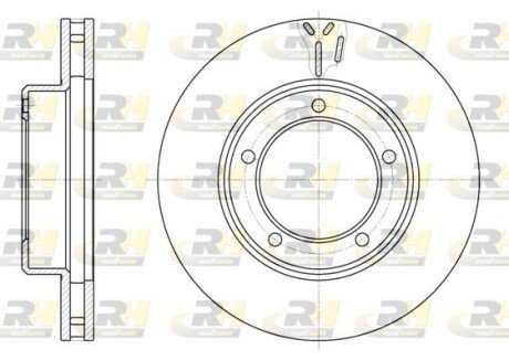 Гальмівний диск roadhouse 694510