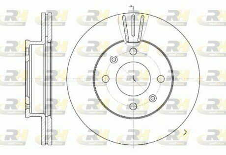 Гальмівний диск roadhouse 695810