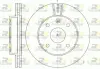 Тормозной диск roadhouse 695910