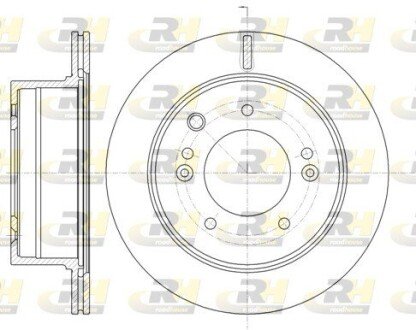 Тормозной диск roadhouse 699310