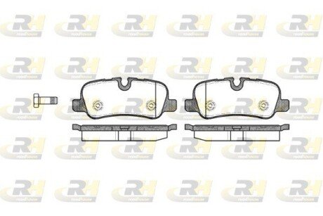 Задні тормозні (гальмівні) колодки roadhouse 2115900