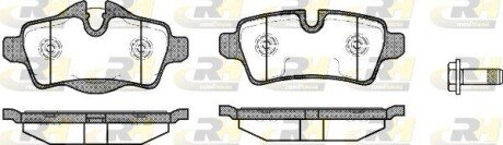 Задні тормозні (гальмівні) колодки roadhouse 2134400 на MINI MINI