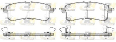 Задние тормозные колодки roadhouse 2144702 на Infiniti Qx56