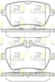 Задні тормозні (гальмівні) колодки roadhouse 2153500 на Мерседес SL-Class R231