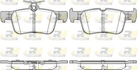 Задні тормозні (гальмівні) колодки roadhouse 21551.42 на Форд Мондео 5