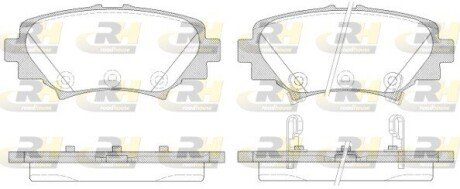 Задние тормозные колодки roadhouse 2157002 на Мазда 3 bm