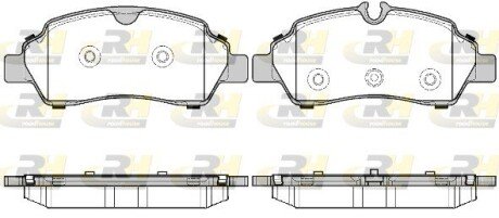 Задние тормозные колодки roadhouse 2160500 на Форд Транзит