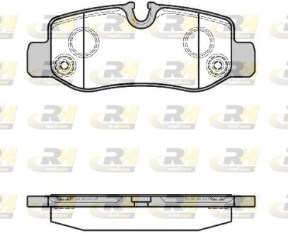 Задние тормозные колодки roadhouse 2162400 на Мерседес Vito w447