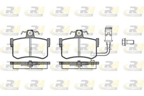 Задні тормозні (гальмівні) колодки roadhouse 225101 на Rover 800