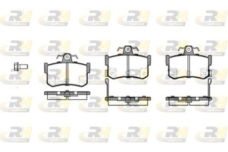 Задние тормозные колодки roadhouse 225112 на Rover 800