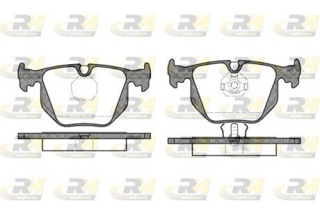 Задние тормозные колодки roadhouse 238100 на Бмв Е46