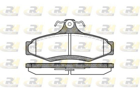 Задние тормозные колодки roadhouse 264610