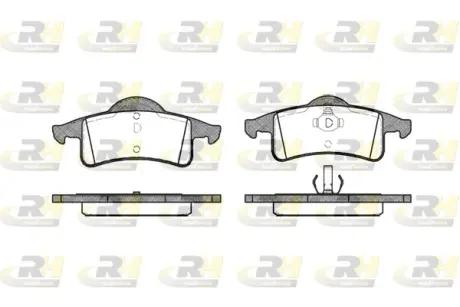 Задні тормозні (гальмівні) колодки Roadhouse 275800