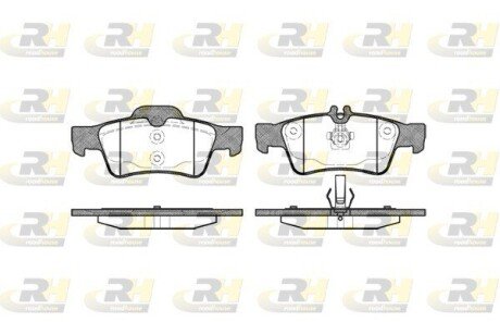 Задние тормозные колодки roadhouse 299100 на Мерседес CLS-Class C218