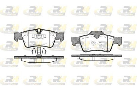 Задние тормозные колодки roadhouse 299110 на Мерседес R-Class w251