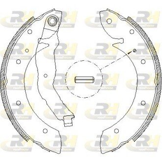 Задние тормозные колодки roadhouse 4396.00 на Бмв Е36
