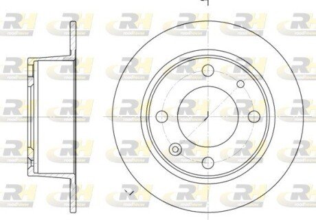 Задній гальмівний (тормозний) диск roadhouse 602100