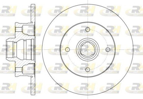 Задний тормозной диск roadhouse 602400
